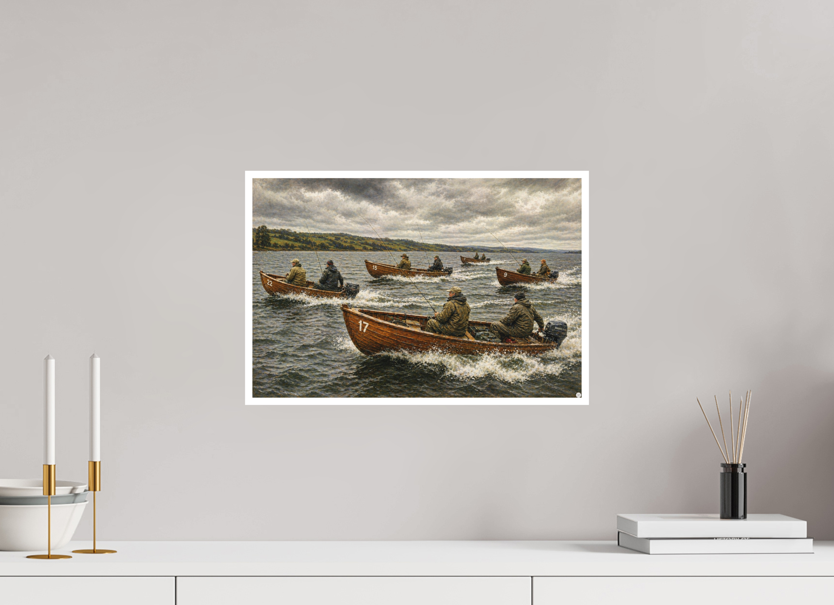 45 x 30 cm, Hahnemühle William Turner Race to the Drift