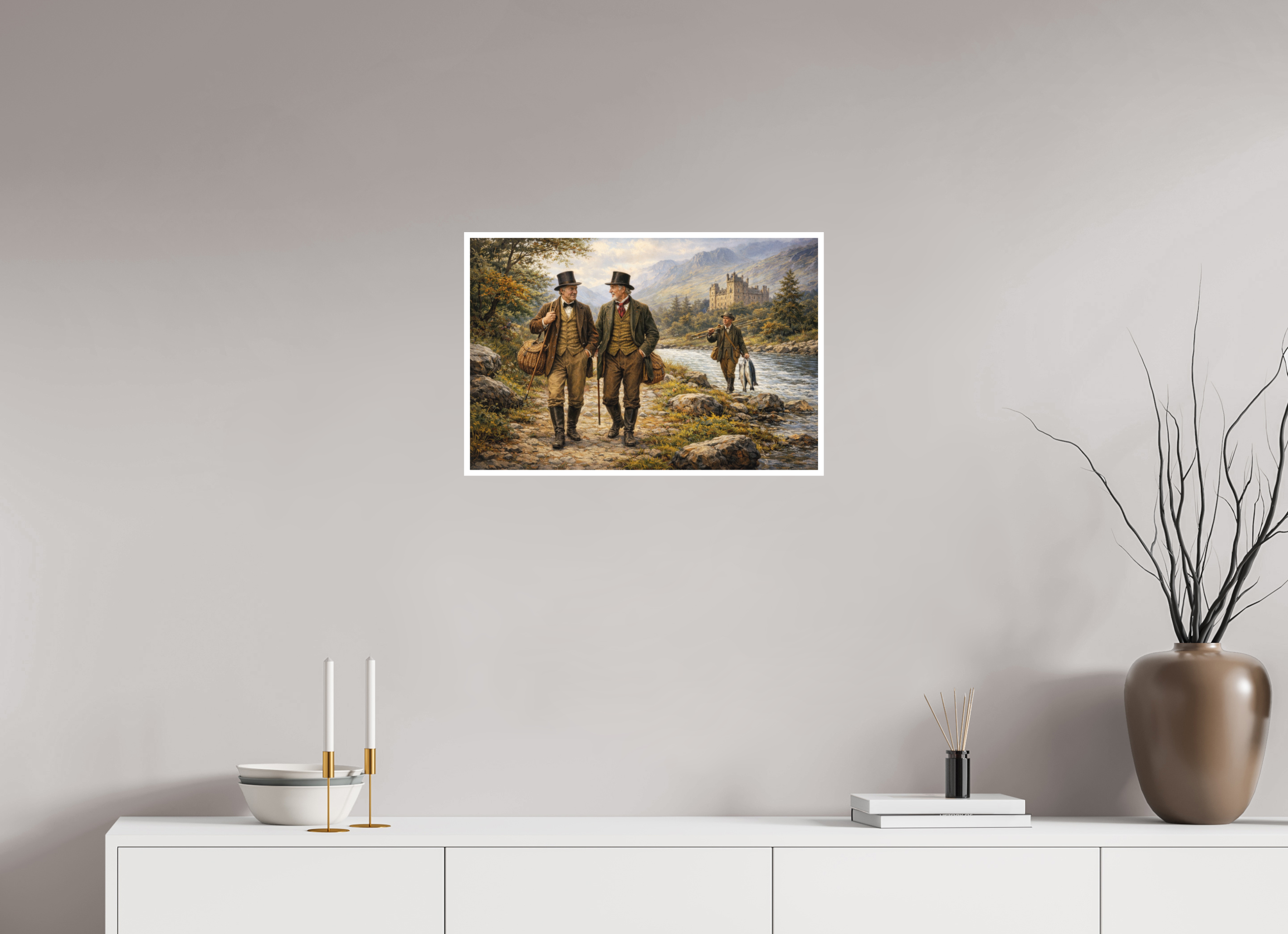 60 x 40 cm, Hahnemühle William Turner The Return from the River