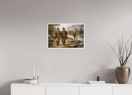 60 x 40 cm, Hahnemühle William Turner The Return from the River