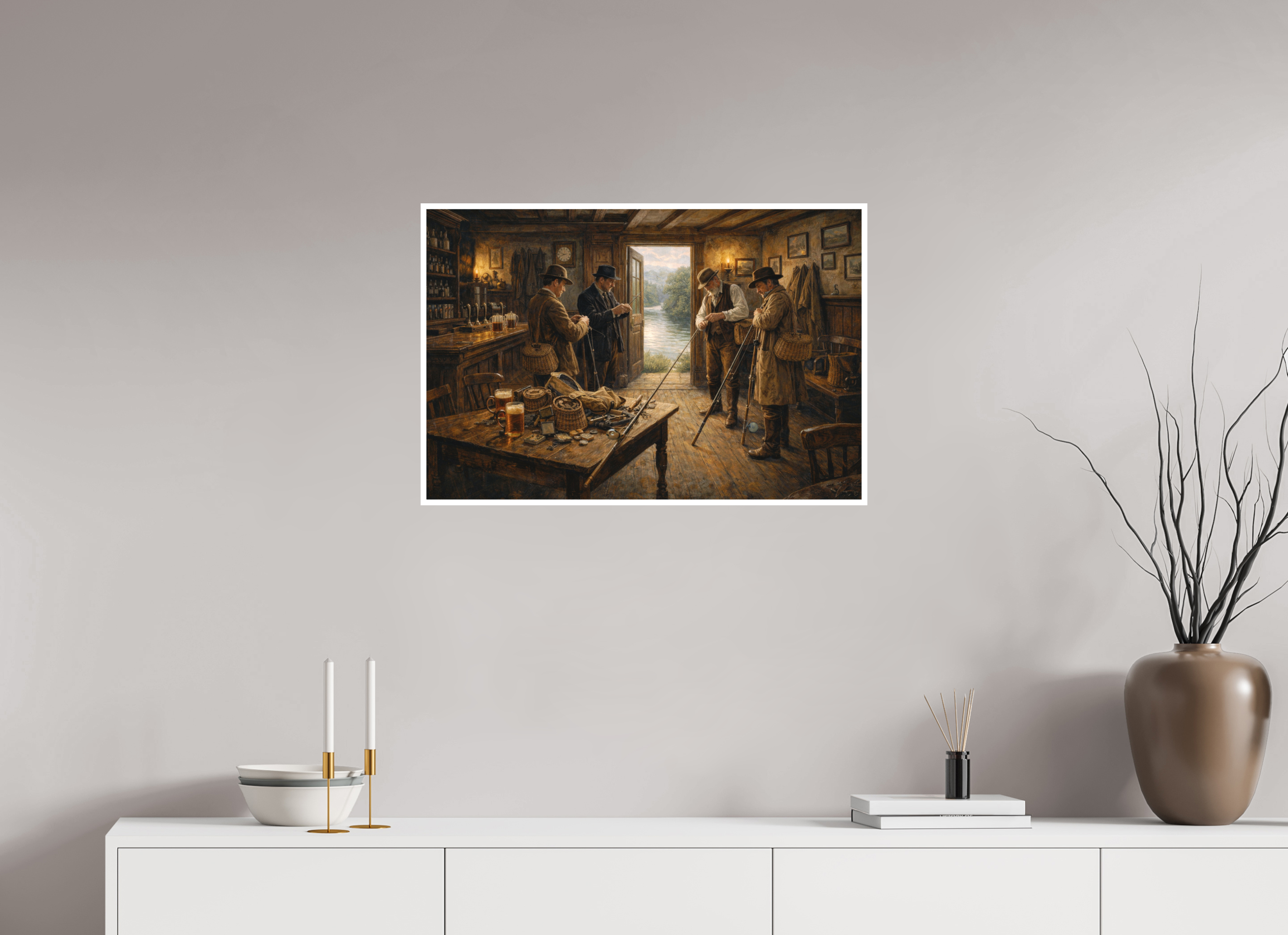 75 x 50 cm, Hahnemühle William Turner Where the Day Begins