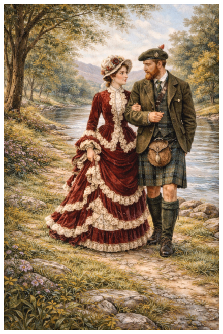 Main image The Lady and the Ghillie