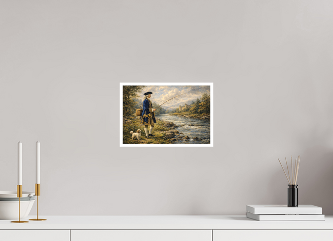 30 x 20 cm, Hahnemühle William Turner The Gentleman Angler