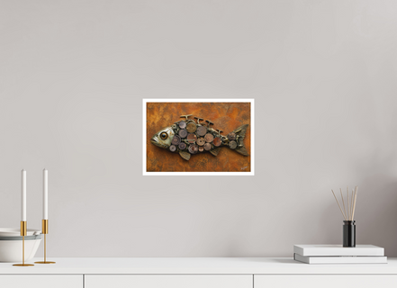 30 x 20 cm, Hahnemühle William Turner The Hardy Fish