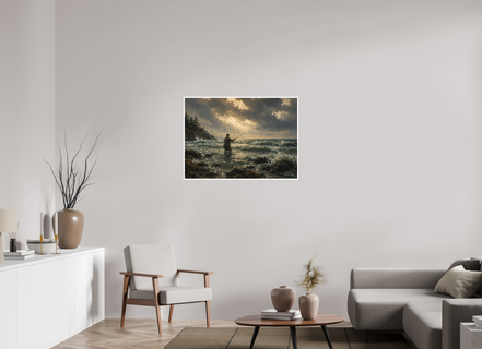 97,7 x 70 cm, Hahnemühle William Turner Baltic Light