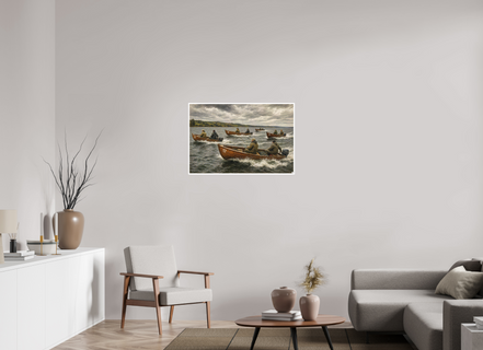 90 x 60 cm, Hahnemühle William Turner Race to the Drift