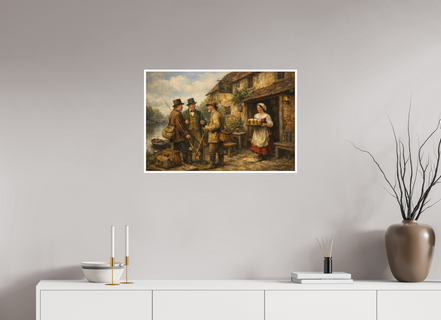 75 x 50 cm, The Pub by the River The Pub by the River