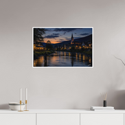 76 x 50 cm, Hahnemühle William Turner Church Bells and Trout Rings