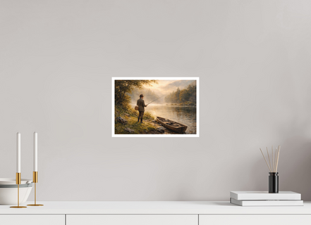 30 x 20 cm, Hahnemühle William Turner Morning at the Salmon River