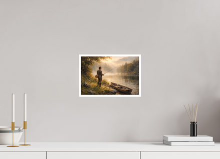 30 x 20 cm, Hahnemühle William Turner Morning at the Salmon River