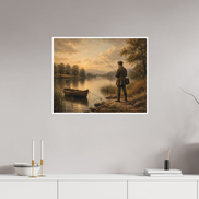 75,4 x 60 cm, Hahnemühle William Turner Evening at the Water