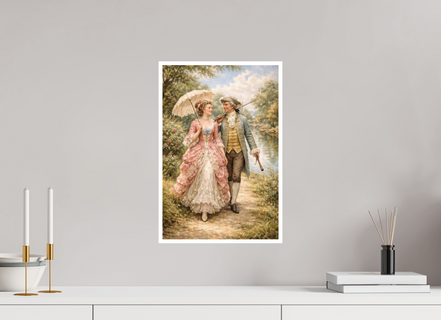 30 x 45 cm, Hahnemühle William Turner The Stroll to the River