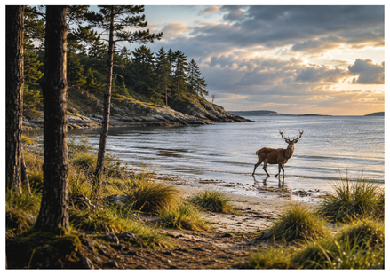 Main image The Stag and the Sea