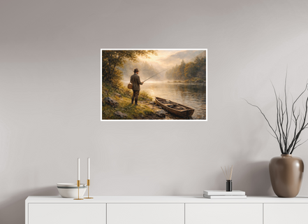 75 x 50 cm, Hahnemühle William Turner Morning at the Salmon River