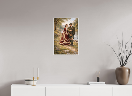 40 x 60,7 cm, Hahnemühle William Turner The Lady and the Ghillie