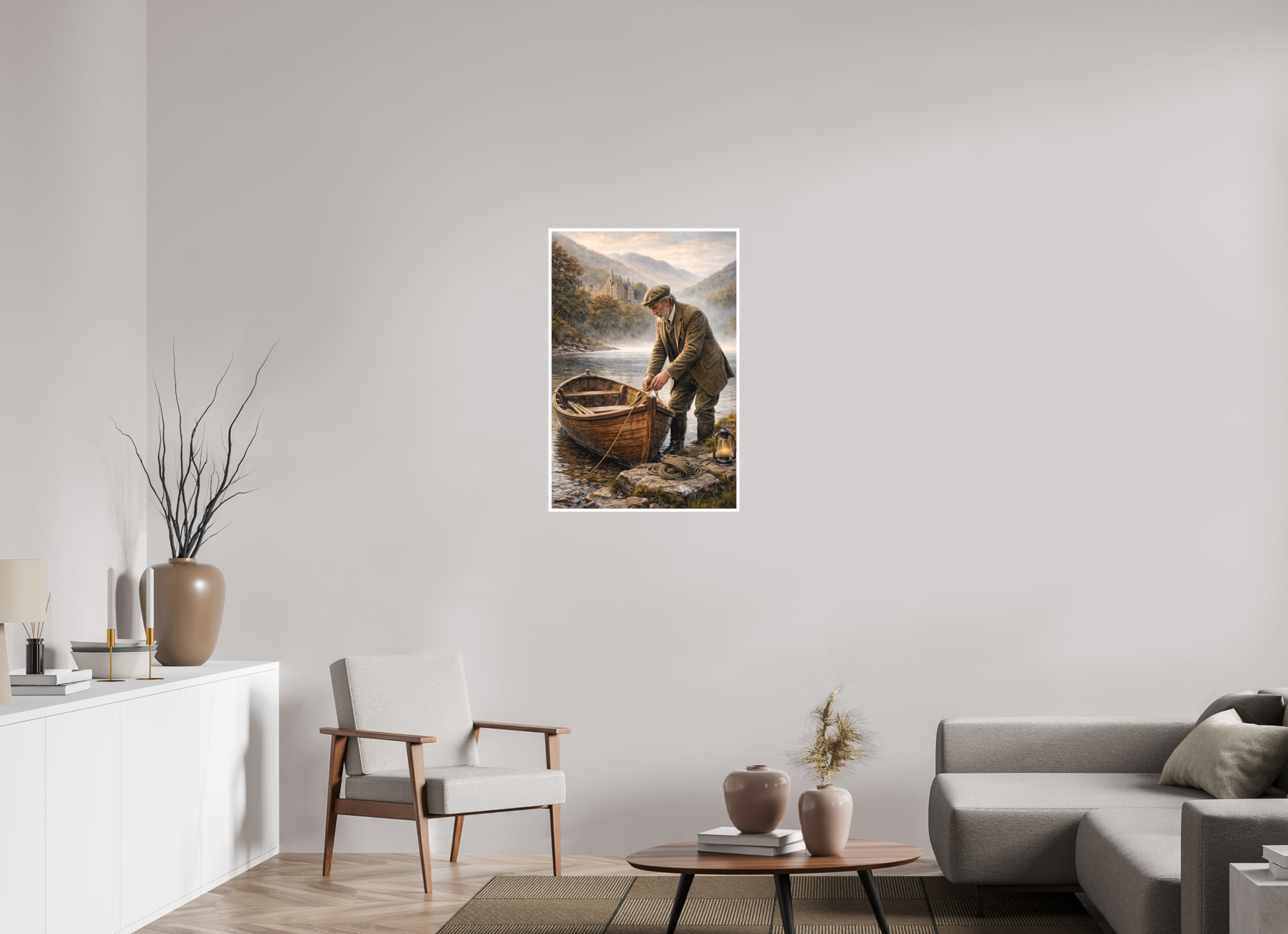 60 x 90 cm, Hahnemühle William Turner The Ghillie
