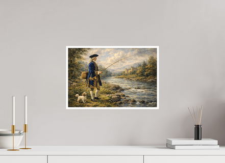 45 x 30 cm, Hahnemühle William Turner The Gentleman Angler