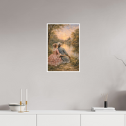 40 x 60 cm, Hahnemühle William Turner Evening on the River