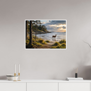 71,5 x 50 cm, Hahnemühle William Turner The Stag and the Sea