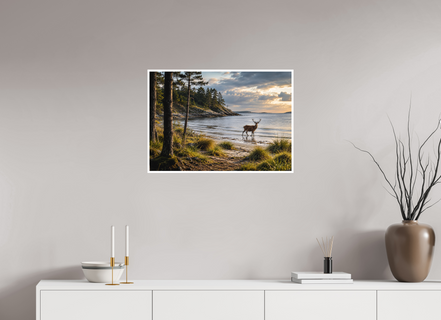 71,5 x 50 cm, Hahnemühle William Turner The Stag and the Sea