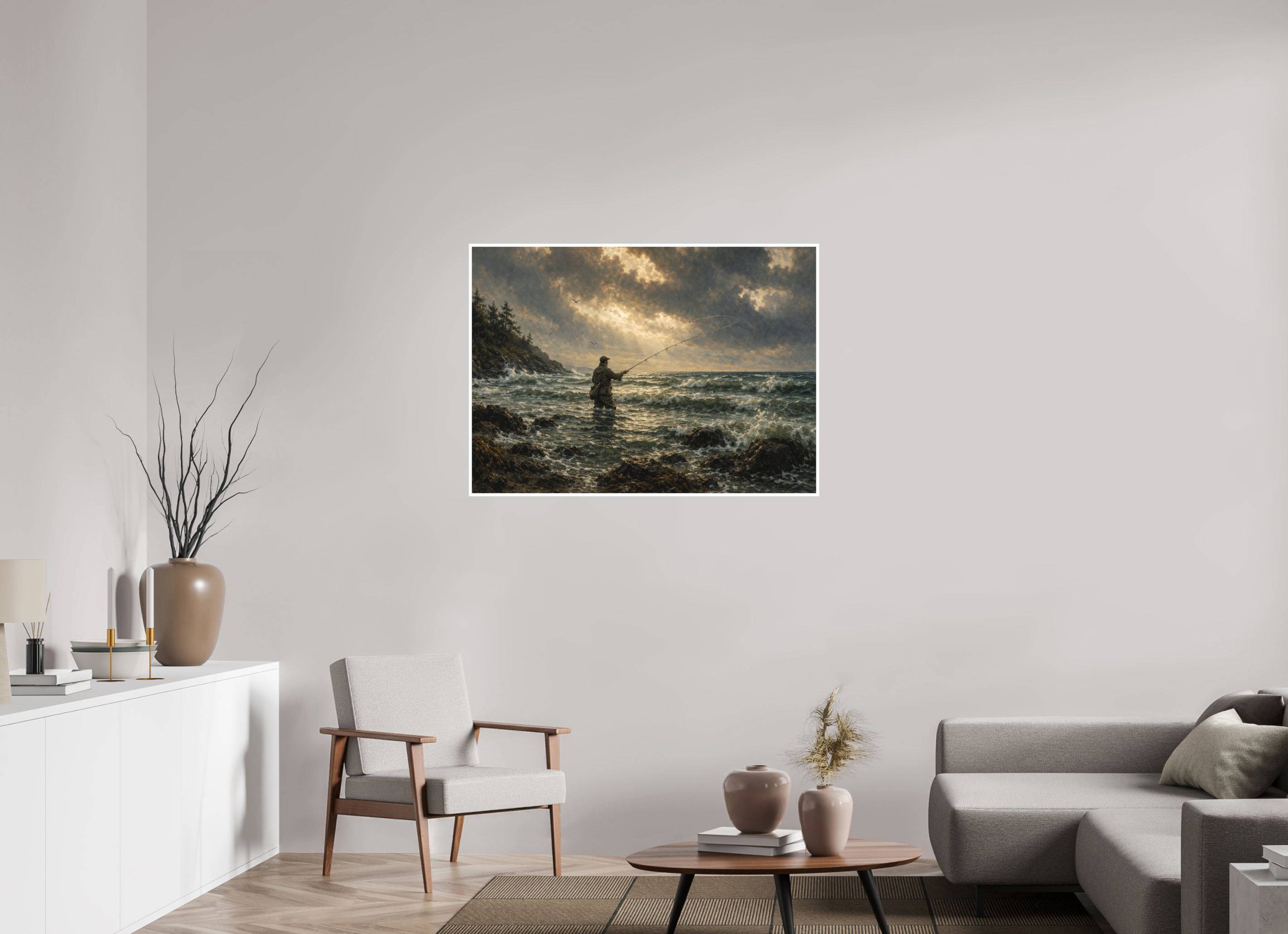 111,7 x 80 cm, Hahnemühle William Turner Baltic Light