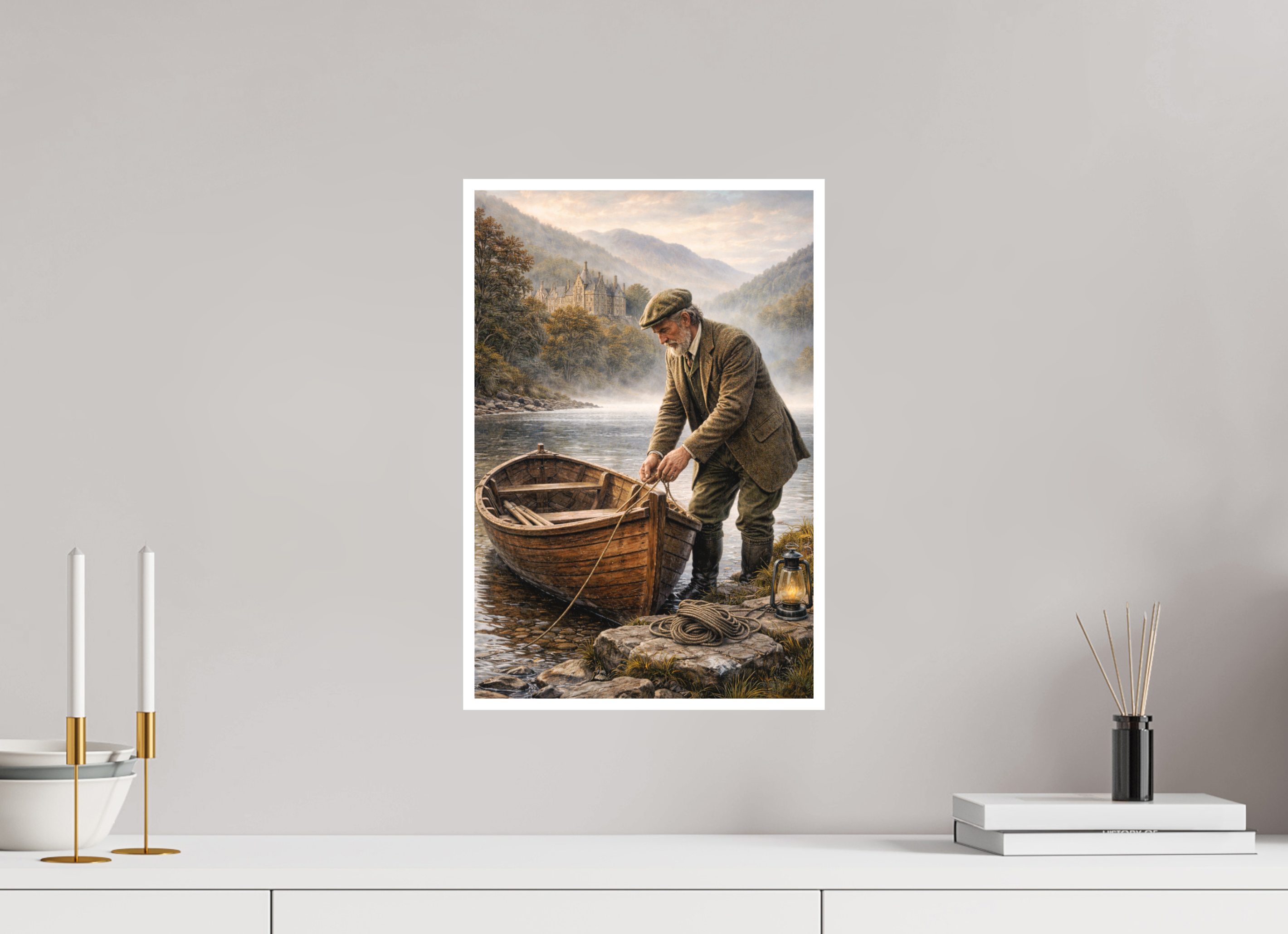 30 x 45 cm, Hahnemühle William Turner The Ghillie